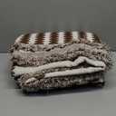 HAOMAIJIA Boho Sofa Covers Couch Covers for 3 Cushion Couch Sofa Pet Friendly Soft Thick Couch Cover for Dogs Washable Sectional Couch Covers L Shape Furniture Protector (Brown, 91"x118")