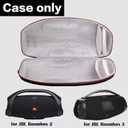 Comecase Hard Travel Case Compatible with JBL Boombox 3/ Boombox 2, Shock-Resistant Carrying Bag with Shoulder Strap & Handle, Water-Resistant, Scratch-Proof Protective Storage Case (Case Only)