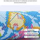 Dooxvey Cross Stitch Kits for Adults Stamped Full Range of Embroidery Starter Kits for Beginners 11CT Printed Cross Stitch Patterns Needlepoint Kits Stamped Crossstitching-Wolf Falls 16x20 inch (ColorKit32)