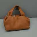 women Cloud Fashion Handbag, Soft Leather tote handbag, Adjustable Shoulder Strap, dumpling bag Satchel Clutch Purse