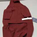 IECOii XL Dog Sweater,Winter Doggy Clothes , Warm Pullover Xmas Dog Sweater Turtleneck,Lightweight & Good Stretch for Active Dogs Like Beagle,Border Collie (Burgundy,XLarge) 