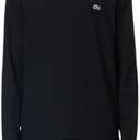 Lacoste Men's Long Sleeve Lightweight Cotton Pima V-Neck T-Shirt, L
