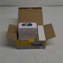 2025 Android 14 Smart Projector 4K & 8K Support, Portable Projector with WiFi 6 and Bluetooth 5.4, Auto Focus & Vertical Keystone, 180Rotatable, Mini Proyector for Outdoor Home HY300Max (White + Silver)