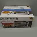 BLACK+DECKER TO1313SBD Toaster Oven, 15.47 Inch, Silver
