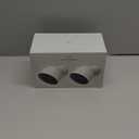 Google Nest Cam Outdoor (Wired, 2nd Gen) - 2 Pack - Security Camera with 2K Video and Gemini, Night Vision, 2-Way Audio - Works with Google Home - 2025 Model - Snow