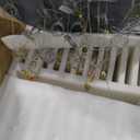 16 Rings High Ceiling Chandelier, Crystal Rings Chandelier, Staircase Chandeliers for High Ceilings, Foyer Chandeliers Entryway High Ceilings (Gold)