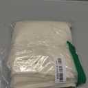 AUSSPVOCT Textured Tablecloth Rectangle 52x70 Water Resistant Spill-Proof Wipeable Cream Table Cloth Wrinkle Free Fabric Dining Table Cover for Spring Easter Party Farmhouse Kitchen Decor (Ivory)