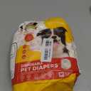 Dono Dog Diapers Female with Stretchy Waist, Disposable Full Wrap Female Puppy Dog in Heat Period, 360 Leak-Proof Super Absorbent Doggie Puppy Diaper for Dogs, M