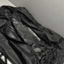 Extra Large Outside Folding Chair Storage Bag with Zipper Handles and adjustable straps, 600D Folding Chair Carry Bag for Zero Gravity Chair Cover, Portable Folding Lounge Chair Carrying Bags (Black)