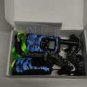 Walkie Talkies for Kids 22 Channel 2 Way Radio 3 Miles Long Range Handheld Walkie Talkies Durable Toy Best Birthday Gifts for 6 Year Old Boys and Girls fit Adventure Game Camping (Blue Camo 1)