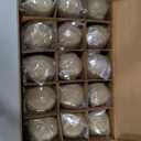 Stanbroil Ceramic Balls - 3” Round Fire Stones for Fire Pit Fire Bowl and Fireplace - Set of 15, Beige