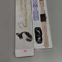 Health Fitness Tracker, Smart Watch with 24/7 Heart Rate and Blood Oxygen Monitor, Sleep Tracker with IP68 Waterproof, Activity Tracker Pedometer Step Counter for Women Men (Pink)