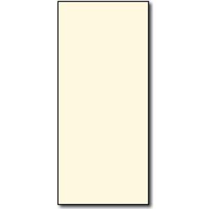 4" x 9" Cream Rack Cards Paper - 250 Cards - 65lb Cover Cardstock
