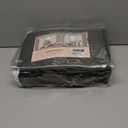 ANRODUO Rod Pocket and Back Tab Pleated Blackout Curtains with Hooks, Rings, Grey Curtains 96 Inches Long 2 Panels, Thermal Insulated Room Darkening Living Room Bedroom Curtain, 42x96 Inches