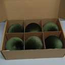 HyDren 6 Pcs Velvet Christmas Ball Ornaments 4 Inches Large Flocked Christmas Tree Hanging Ornaments Shatterproof Xmas Bulbs for Home Xmas Tree Party Decor(Beige, Light Brown, Dark Brown)