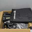 150L Collapsible Wagons Carts Foldable, 420LBS Heavy Duty Folding Beach Cart with Big All-Terrain Wheels, Portable Utility Wagon for Grocery, Shopping, Garden, Sports, Camping, Black