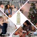 60th Birthday Gifts for Her Him Wine Bag 60 Year Old Birthday Party Decors Wine Gift Bag Happy 60th Birthday Gift for Women Men Turning 60 Gift for Mom Wife Friends Burlap Wine Bag Turning 60 Gift