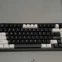 YUNZII AL80 Wireless Mechanical Keyboard,Full Aluminum CNC, Smart LCD Display,Hot Swappable Gasket Mount 75% Layout with Knob,BT/2.4G/USB-C,QMK/VIA Support for Win/Mac (Black, Gateron Zero Switch)