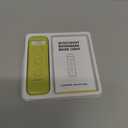 Glocusent USB Rechargeable Book Light, Portable Clip-on LED Reading Light, Reading Lights for Books in Bed with 3 Amber Colors & 5 Brightness Dimmable, Compact & Long Lasting, Perfect for Book Lovers (Green)