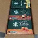 Starbucks K-Cup Coffee PodsFlavored CoffeeVariety Pack for Keurig BrewersNaturally Flavored100% Arabica6 boxes (60 pods total), BBD: SEP 04, 2025