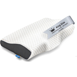 Derila  Pillowcase | Designed to Keep Your Derila Memory Foam Pillow for snoring Relief Covered and Protected with This Crisp, Clean, White Pillowcase Made from Premium Materials