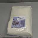 H.VERSAILTEX Linen Textured Table Cloths Rectangle 60 x 120 Inch Premium Solid Tablecloth Spill-Proof Waterproof Table Cover for Dining Buffet Feature Extra Soft and Thick Fabric Wrinkle Free, Ivory