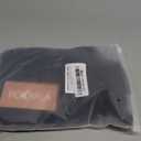 POKARLA Womens Cotton Underwear High Waist Full Coverage Briefs Soft Breathable Postpartum Panties Stretch Underpants (Medium, Black02-5pack)