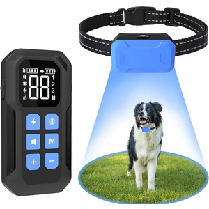 Wireless Fence for Dog, 2 in 1 Electric Dogs Fence System with Remote Training Collar, Wireless Pet Containment System, Rechargeable Portable Electric Dog Boundary System for Outdoor