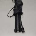 Aureday Phone Tripod, 92" Cell Phone Stand with 15" Gooseneck, Remote and Phone Holder, Overhead & Selfie Stick for Recording/Watching/Vlog, Compatible with iPhone Android (Black)