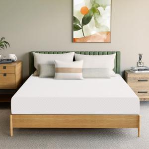 Neo Sleep 8 Inch Full Cooling Gel Memory Foam Mattress Medium Firm CertiPUR-US Certified Foam, Mattress in a Box Enhanced Pressure Relief Removable Soft Cover No Fiberglass (Full, 8 in)