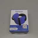 Travel Pillows for Airplanes, 360 Support Headrest Pillow with Eye Mask for Sleeping, Travel Airplane Pillow for Long Flights Car Road Trip, Travel Accessories Stop Bobblehead, Black