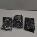 CHARMKING Compression Socks for Women & Men Circulation (3 Pairs) 15-20 mmHg is Best Support for Athletic Running Cycling (Small-Medium, 01Black/Black)