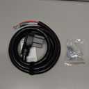 6 ft 4 Prong Dryer Cord, 30Amp 10 Gauge Dryer Power Cord Replacement,Pure Copper 4-Wire Extension Cord with NEMA 14-30P Plug and O-Ring Terminals, 250V 7500W, ETL Listed, Black STW