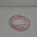 2 Pcs Long Clear Vinyl L-Type Seal Strip with Pre-Applied Self Adhesive Shower Threshold Water Dam Barrier Bathroom Glass Door Seal Strip for Gap Frameless Shower Door (3/4'' x 73'')