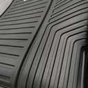 Floor Mats for F150 Ford 2015-2025 2026 and F150 Lightning 2022-2025 2026 SuperCrew with Bucket Seats(Without Rear Fold Flat Storage Box), Custom Fit TPE All Weather Floor Liners