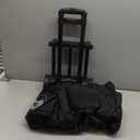 Rolling Car Seat Travel Bag with Wheels  Car Seat Backpack Transport Case for Airplane Travel, Fits Convertible & Booster Seats, Protective Storage Cover, Black