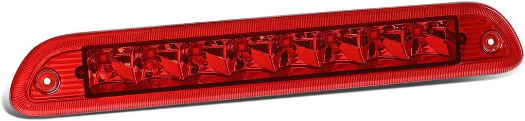 DNA MOTORING 3BL-FES01-LED-RD Red Lens LED High Mount 3rd Third Brake Light [Compatible with 01-07 Escape / 05-07 Mariner]