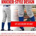 Franklin Sports Youth Baseball + Softball Pants - Knee High Pants for Boys + Girls Knicker Style with Belt Loop