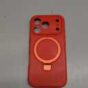 TOCOL for iPhone 17 Pro Case, Compatible with Magsafe Charger, Full Camera Protection, Translucent Matte Phone Case for 17 Pro 6.3 inch (Red)