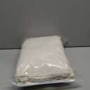 H.VERSAILTEX Super Stretch Individual Seat Cushion Cover Sofa Covers Couch Cushion Covers Slipcover Sets Thick Jacquard Textured Twill Fabric (3 Piece Sofa Cushion Covers, Ivory)