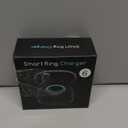 Upgraded Wireless Charging Case Compatible with O-ra Ring Gen3 Charger, Portable Travel Charger Dock with Indicator Light, Compact Charging Box for O-ra Ring Gen3 Heritage/HorizonBlack,Size 6