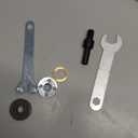 Keyfit Tools U.S.A. Drill Adapter Attachment for 3/8" 5/8" & 7/8" Arbor Grinder Discs & Abrasive Cut Off Wheels Precisely Converts Your Angle Grinding Disc for Drill Power Fits Standard Size Holes