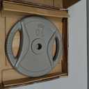 Amazon Basics 1" Grip Cast Iron Weight Plates