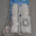 HydraPak Breakaway Surge Lightweight Bike Water Bottle 2-Pack (20oz, 25oz, 30oz) - High Flow, Cycling & Sports Squeeze Bottle (White)