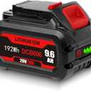 【Upgrade】 20V/60v 9.6Ah Replacement Battery for Dewalt 60v Battery Flexvolt MAX DCB606 DCB612 DCB204 DCB206 Cordless Power Tools Lithium-ion Battery Replace for dewalt flexvolt Battery