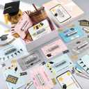36 Set Graduation Cash Gift Card Money Holder for Gifting Cash Check Class of 2026 Graduation Gifts with Plastic Cover and Adhesive Grad DIY Gift Card for High School College Graduate Party
