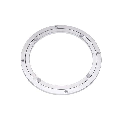 Dailydanny Aluminum Heavy Duty Lazy Susan Rotating Turntable Bearing Swivel Plate Hardware for Dining-Table (10 inch)