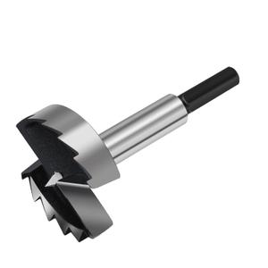 1-3/4 Inch Forstner Drill Bit for Woodworking, 1-3/4" Forstner Bit Wood Drill Bits for Holes, Hinge Cutter for Hard Wood, Plastic, Plywood HEX Shank