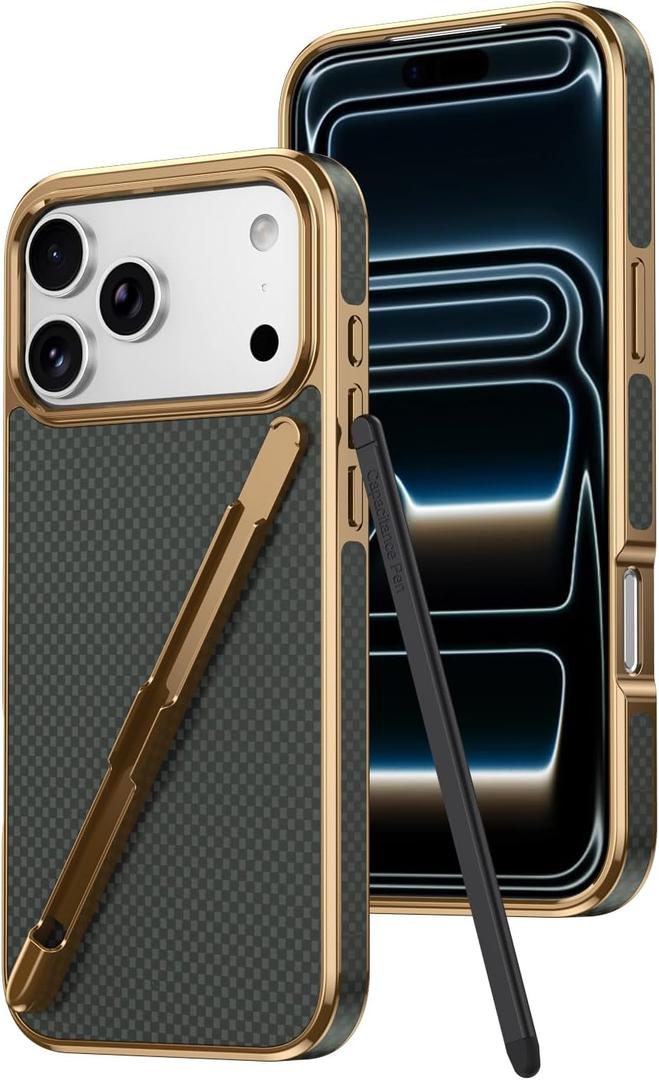 Designed for Apple iPhone Air case case Simple Style with Stylus Fingerprint-Resistant Anti-Fall Protective Cases,Green