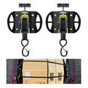 2PCS Retractable Ratchet Straps,Compatible with 2015-2025 2026 Ford F150 Auto Retract Securing Strap,Integral Retractable Tie Down Straps for F250/F350/F450/F550,Retractable Truck Bed Ratchet Straps